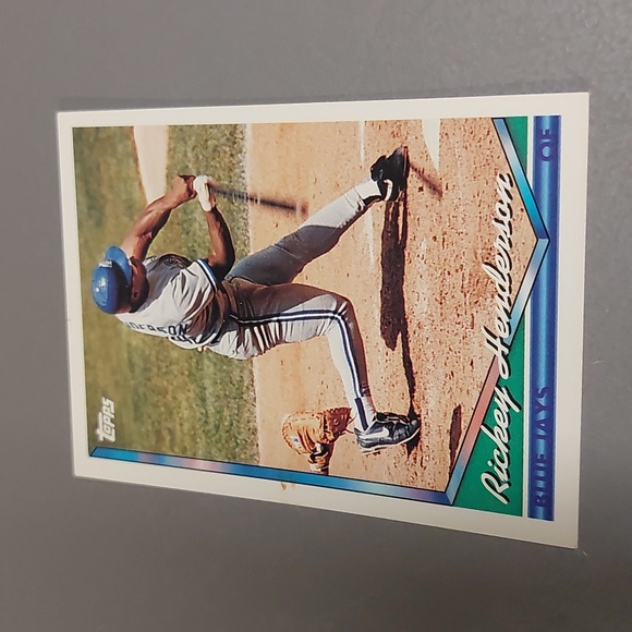 Set of 3 Rickey Henderson Trading Cards - Picture 6 of 8